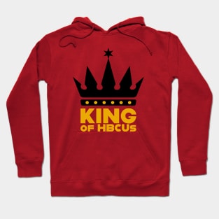 King Of HBCUs Black/Gold Logo Tee Hoodie